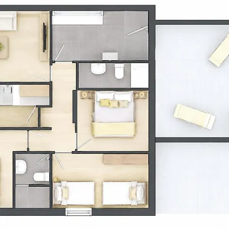 Apartmán Haus Meerliebe, Whg 1 Cuxhaven